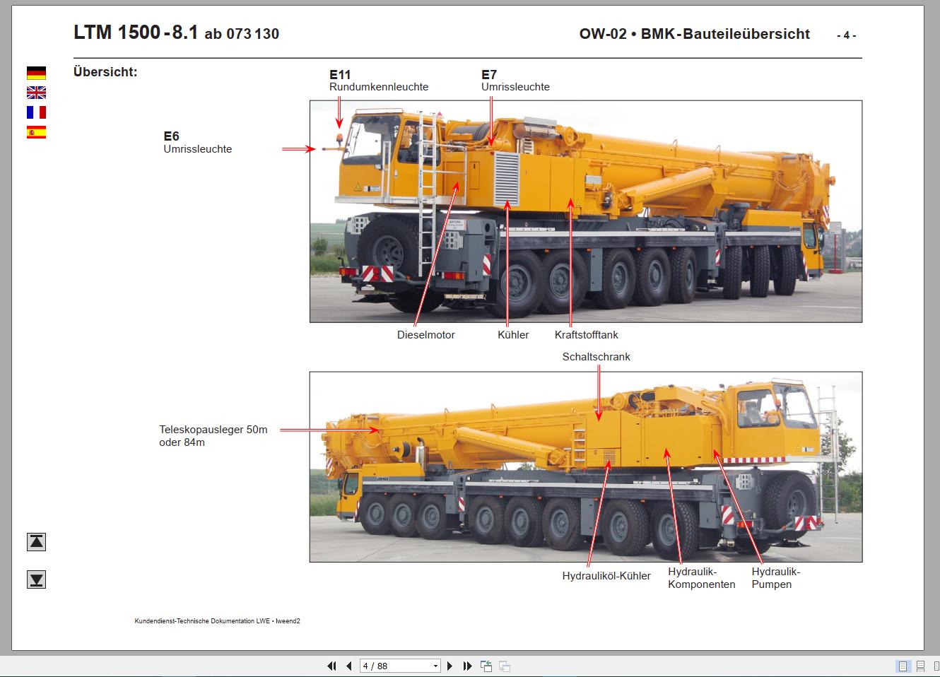 Liebherr Mobile and Crawler Crane Full Model DVD (14)