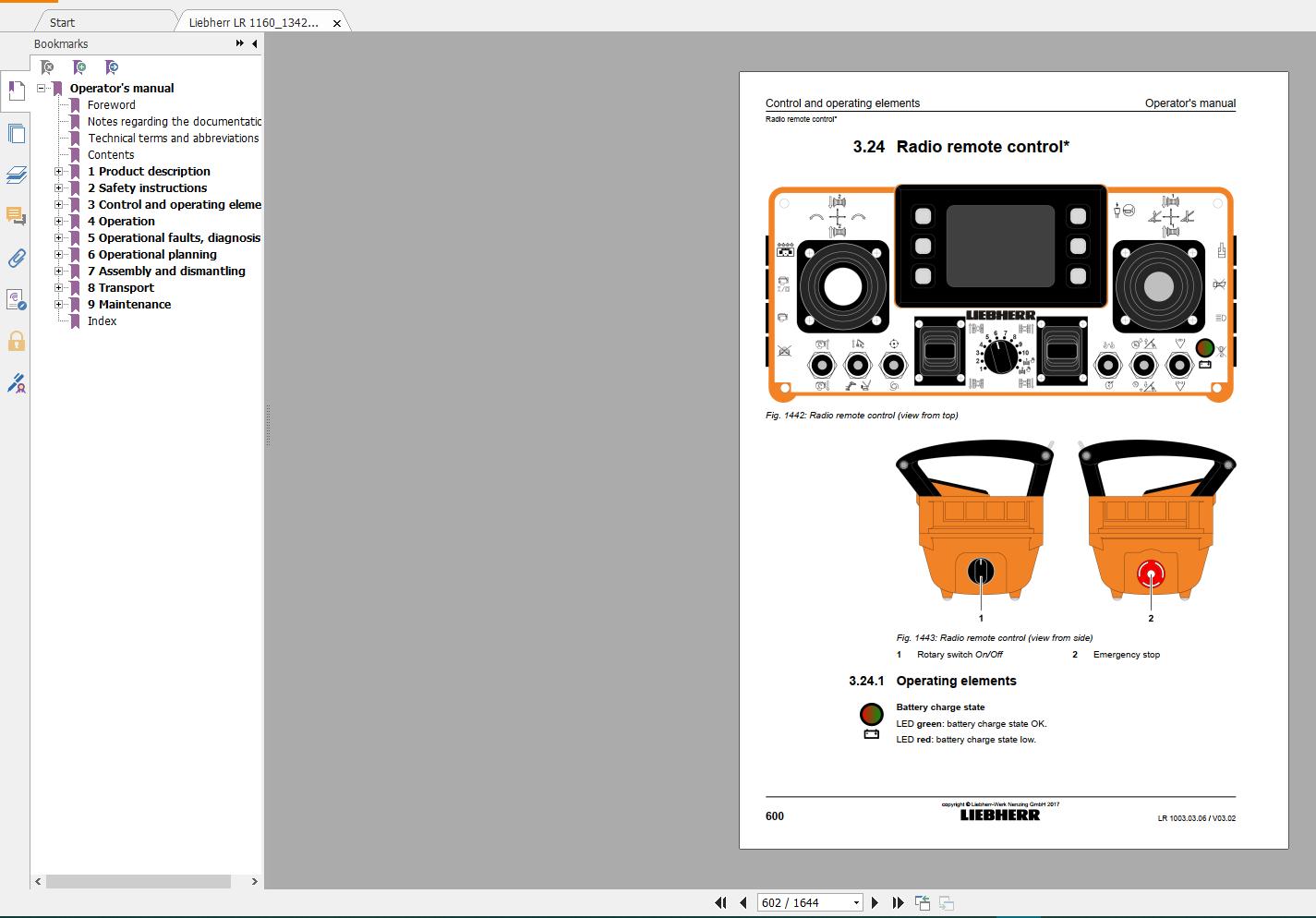 Liebherr Mobile and Crawler Crane Operating Instruction CD2 (4)