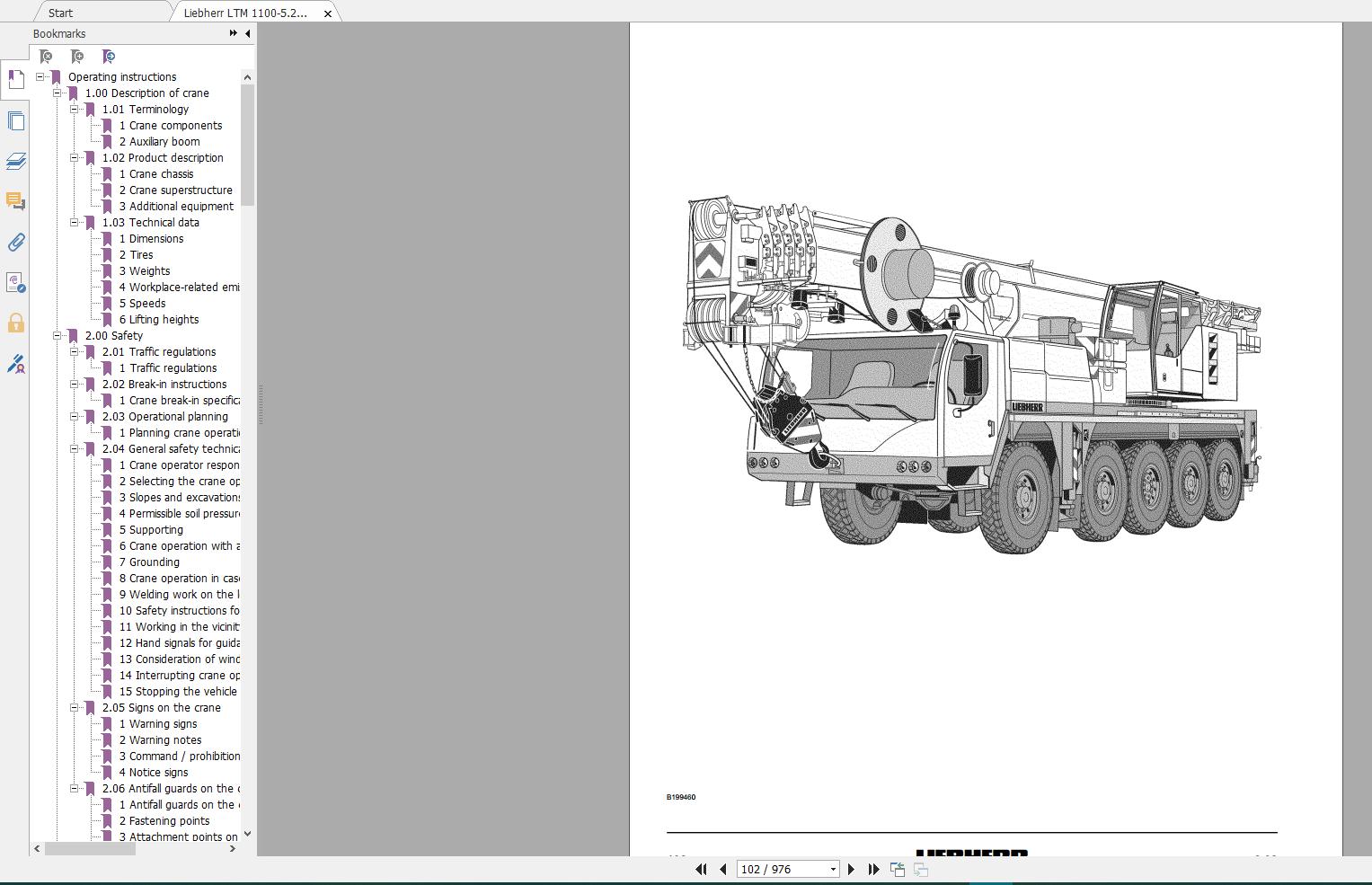 Liebherr Mobile and Crawler Crane Operating Instruction CD2 (5)