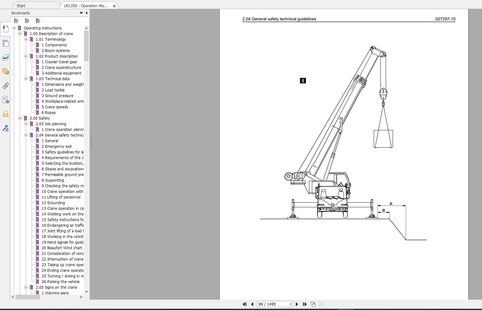 Liebherr Mobile and Crawler Crane Service Manual CD4 (11)