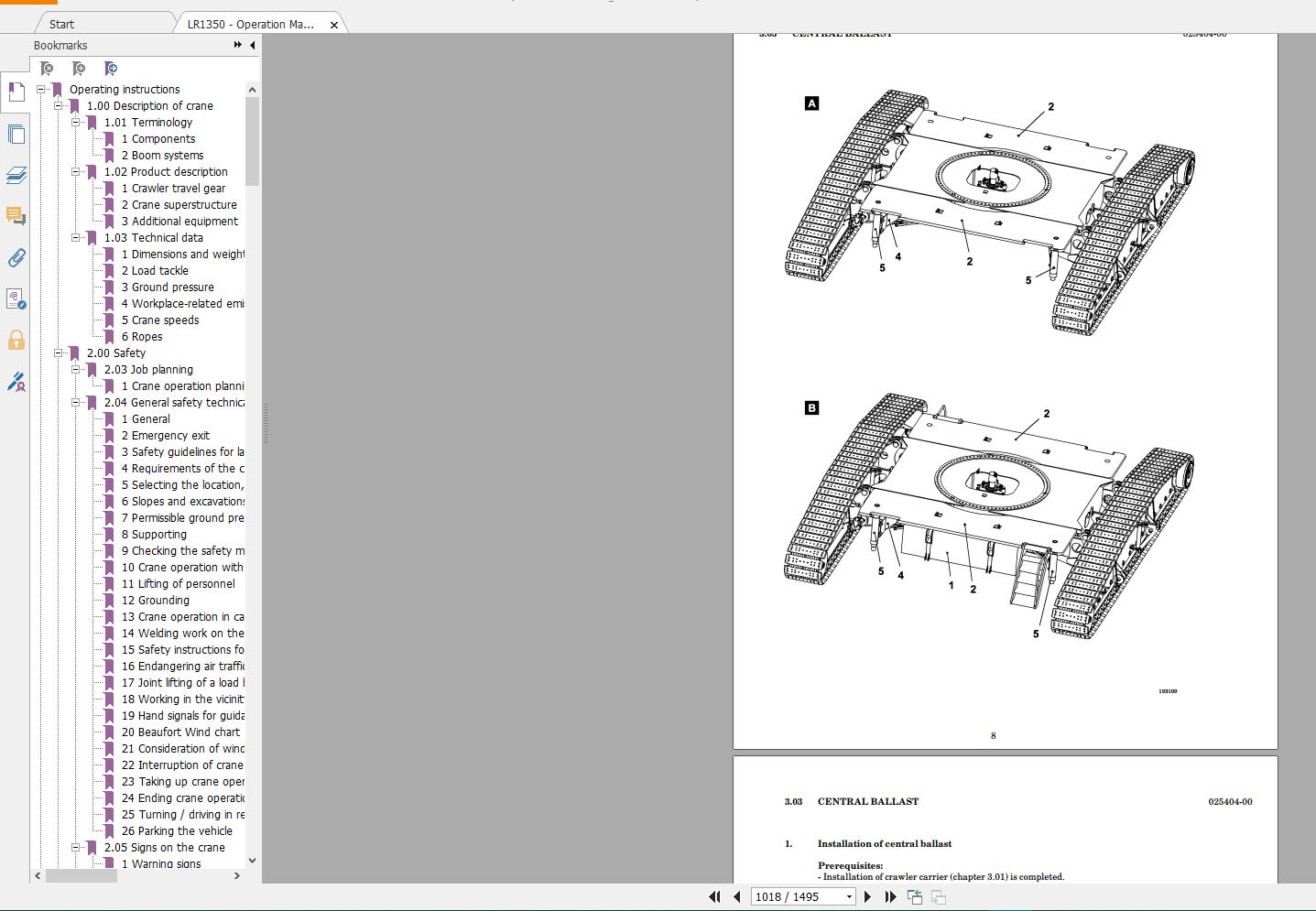 Liebherr Mobile and Crawler Crane Service Manual CD4 (12)