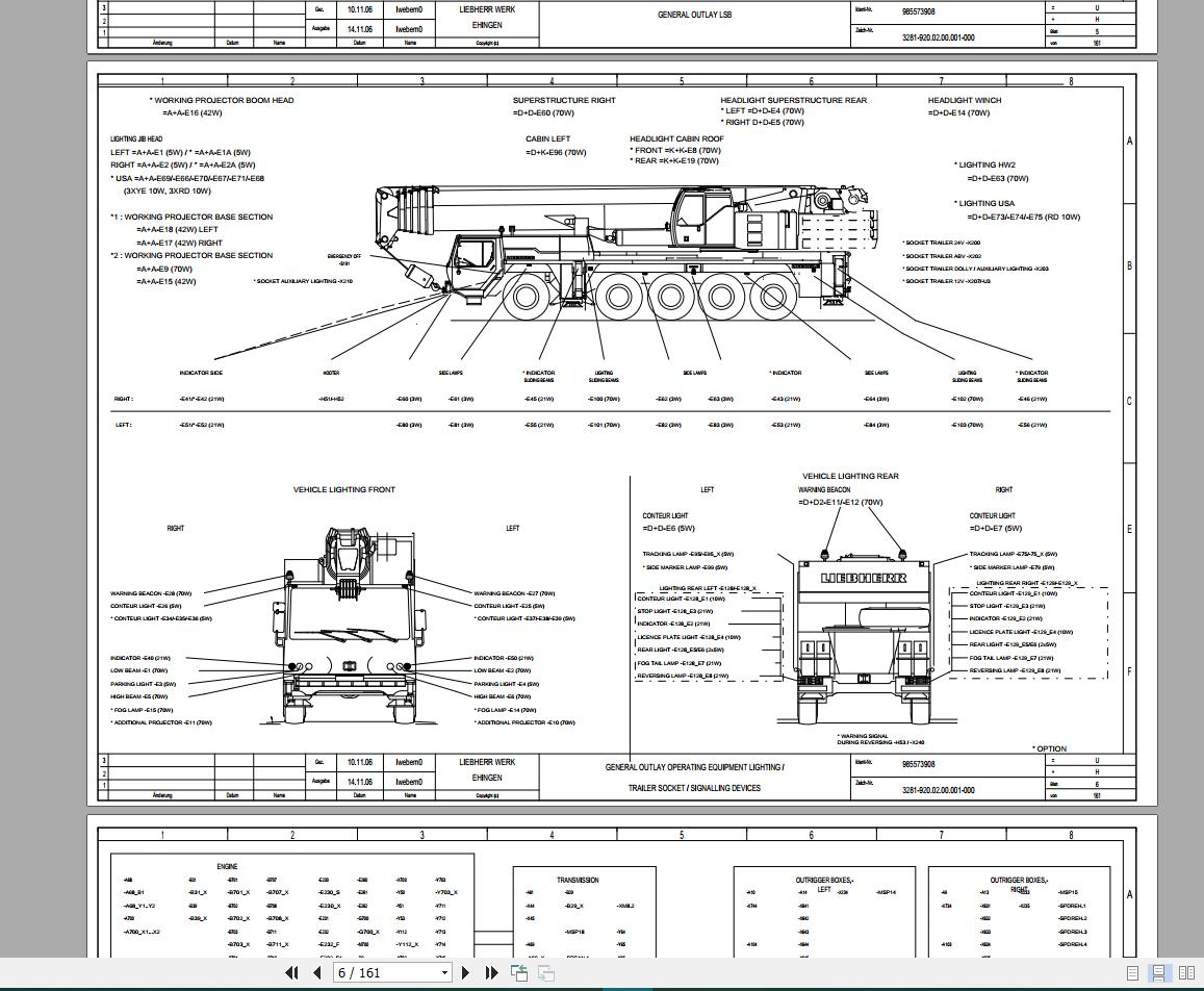 Liebherr Mobile and Crawler Crane Service Manual CD4 (5)