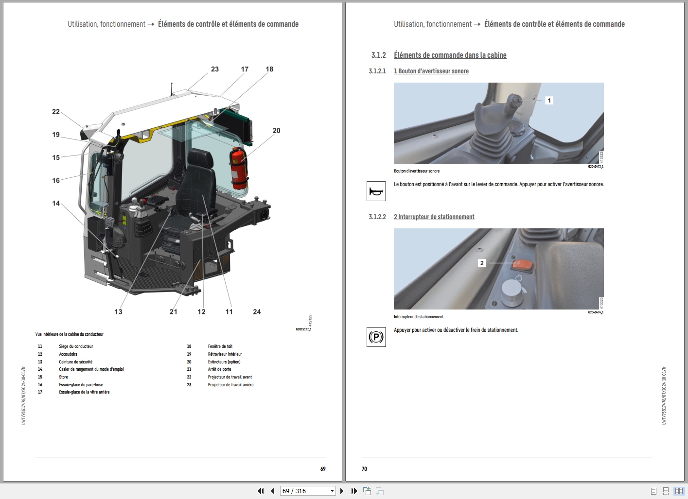Liebherr Pipelayer RL 46 1631 3A Operating Instructions 93517478 2024 FR (2)