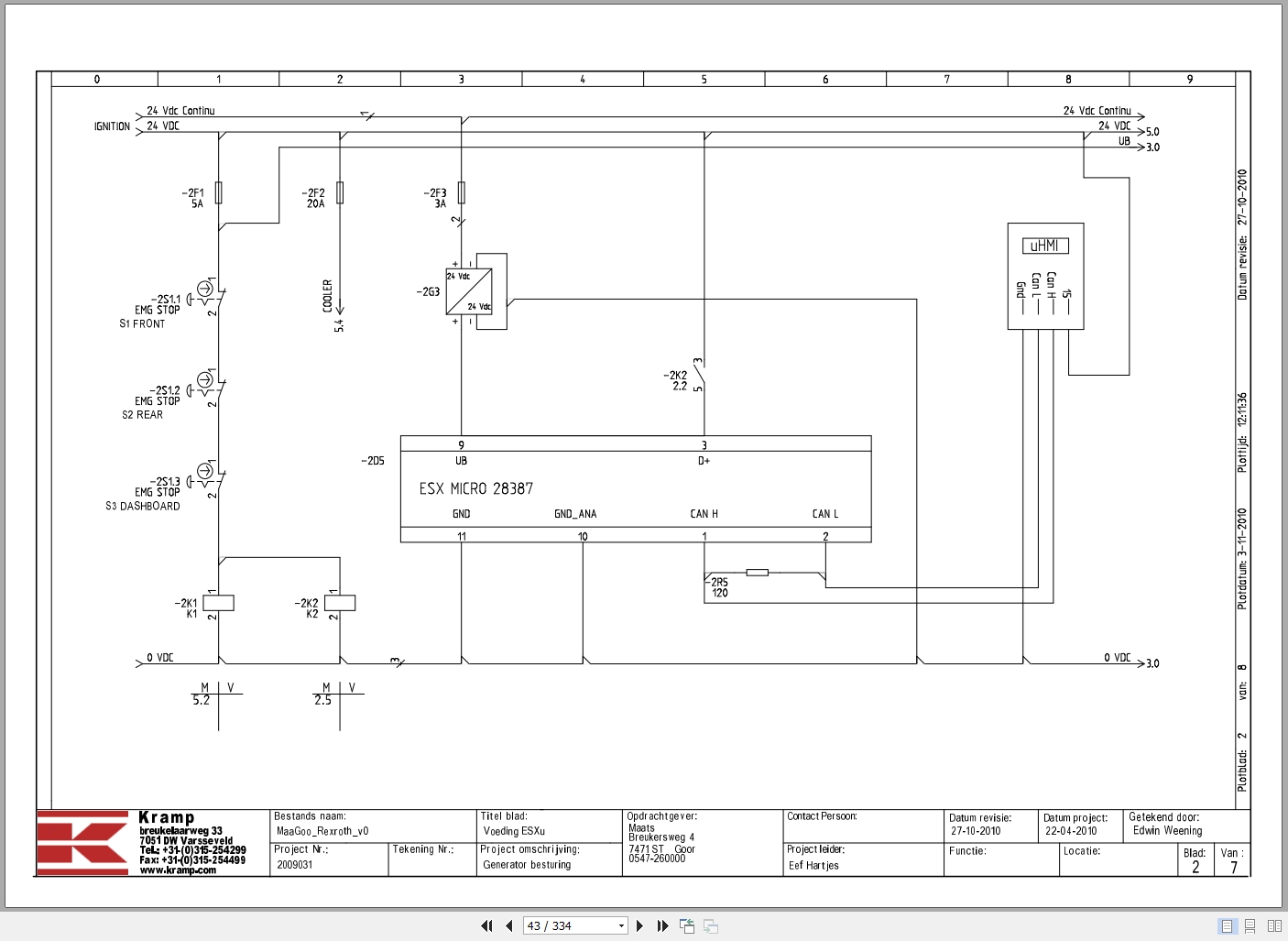 Liebherr Welding Tractor SR 714 LGP Direct Drive Operation And Maintenance Instructions (3)