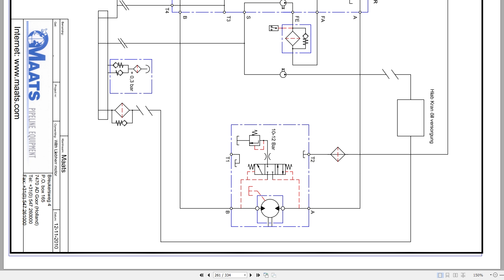 Liebherr Welding Tractor SR 714 LGP Direct Drive Operation And Maintenance Instructions (4)