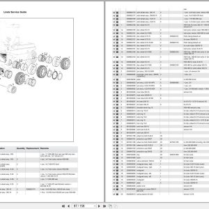 Linde Forklift H320 H320 01 H50 H60 H70 H80 Parts Catalog (3)