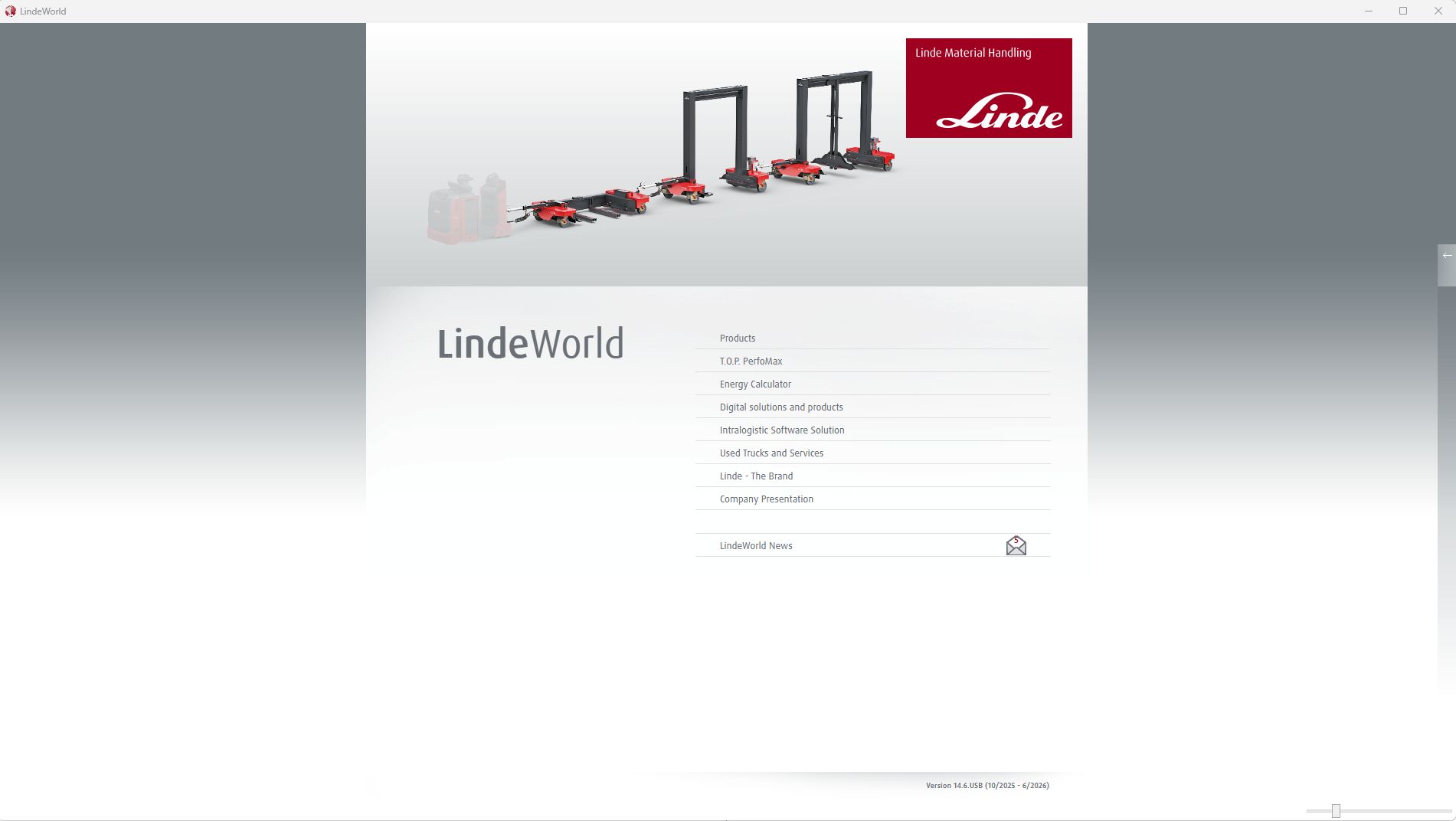 LindeWorld 14.6 10.2025 06.2026 General Information Product Program 1