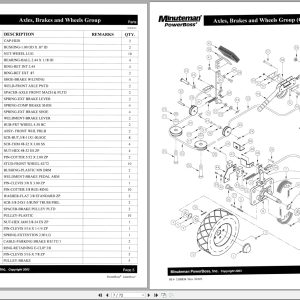 Mineteman Sweeper LitterBoss Parts Manual Wiring Diagram 3308838 2000 Mineteman Sweeper Litterboss Parts Manual Wiring Diagram 3308838 2000 (2)