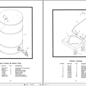 Minuteman Asbestos Vacuum C80015 01 To C80030 02 X100 Operation Service Parts Care (3)