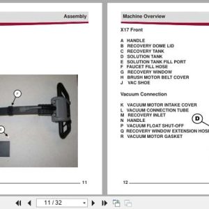 Minuteman Carpet Extractor X17 Eco User Manual (2)