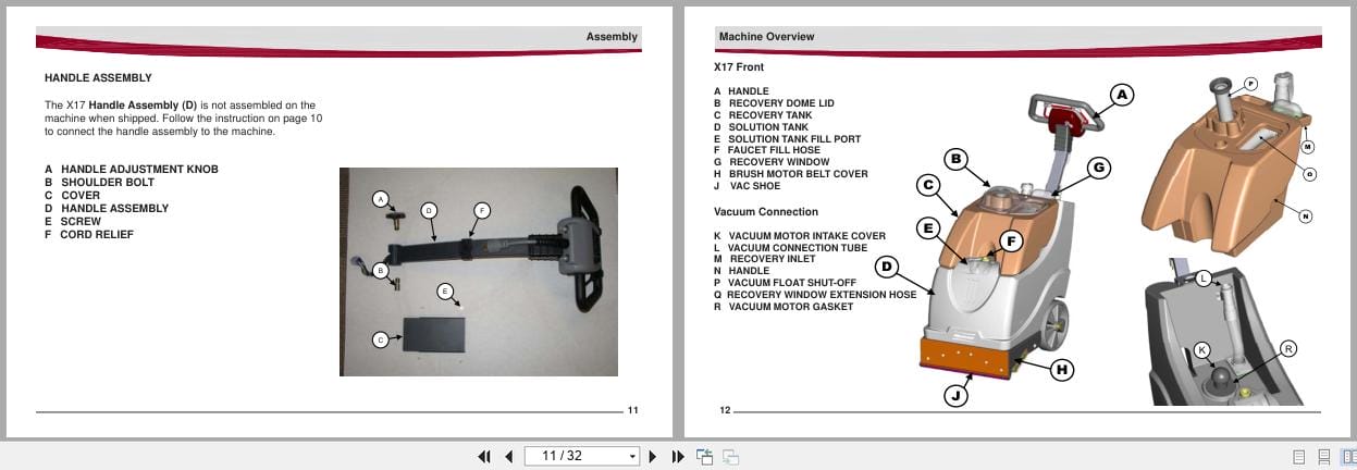 Minuteman Carpet Extractor X17 ECO User Manual (2)