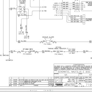 Minuteman Disc Sweeper Nautilus E Electrical Schematic 719550 2022 (1)
