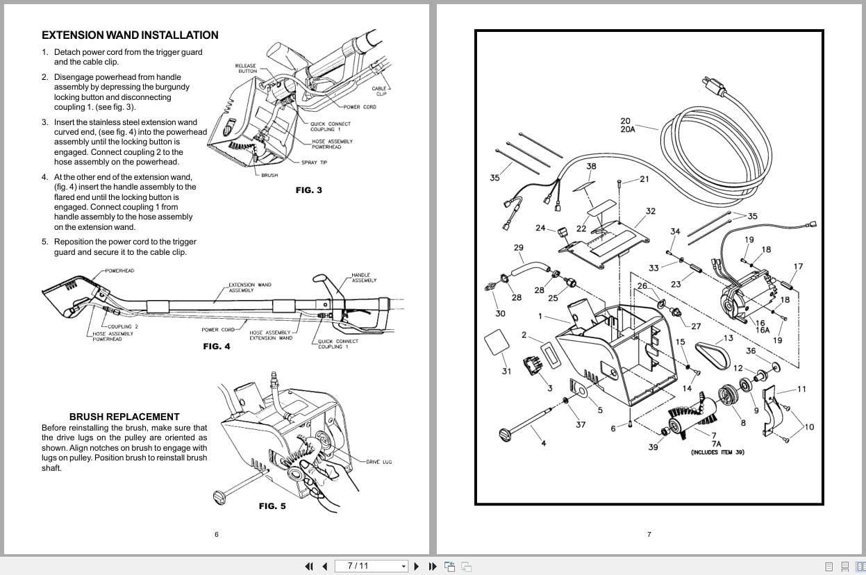 Minuteman Motorized Tool Wall Unit C46310 00 C46310 02 C46310 02CE Operation Service Parts Care 988613 2003 (2)