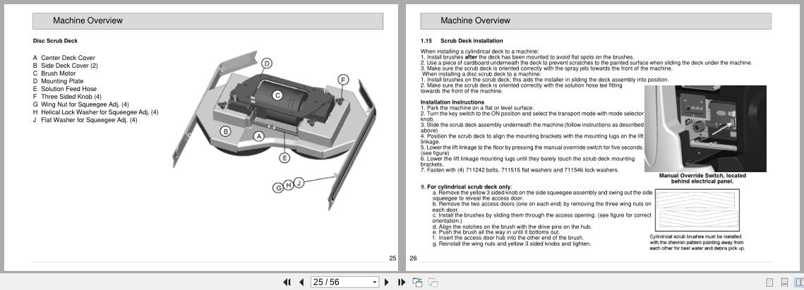 Minuteman Rider Scrubber E Ride 28 32 Sport User Manual 988739UMS 2014 (2)