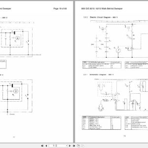 Minuteman Rider Sweeper 800 G E Instructions Parts Manual (1)