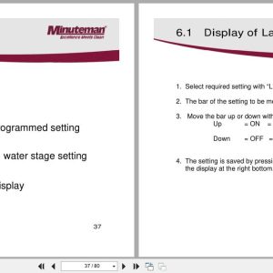 Minuteman Rider Sweeper E Ride 30 Service Manual Wiring Diagram (3)