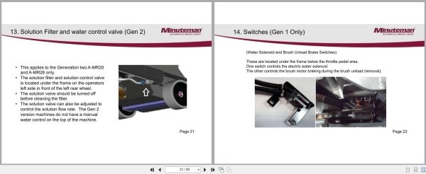 Minuteman Rider Sweeper Max Ride Mr20 Mr26 Service Manual Wiring Diagram 2019 (3)