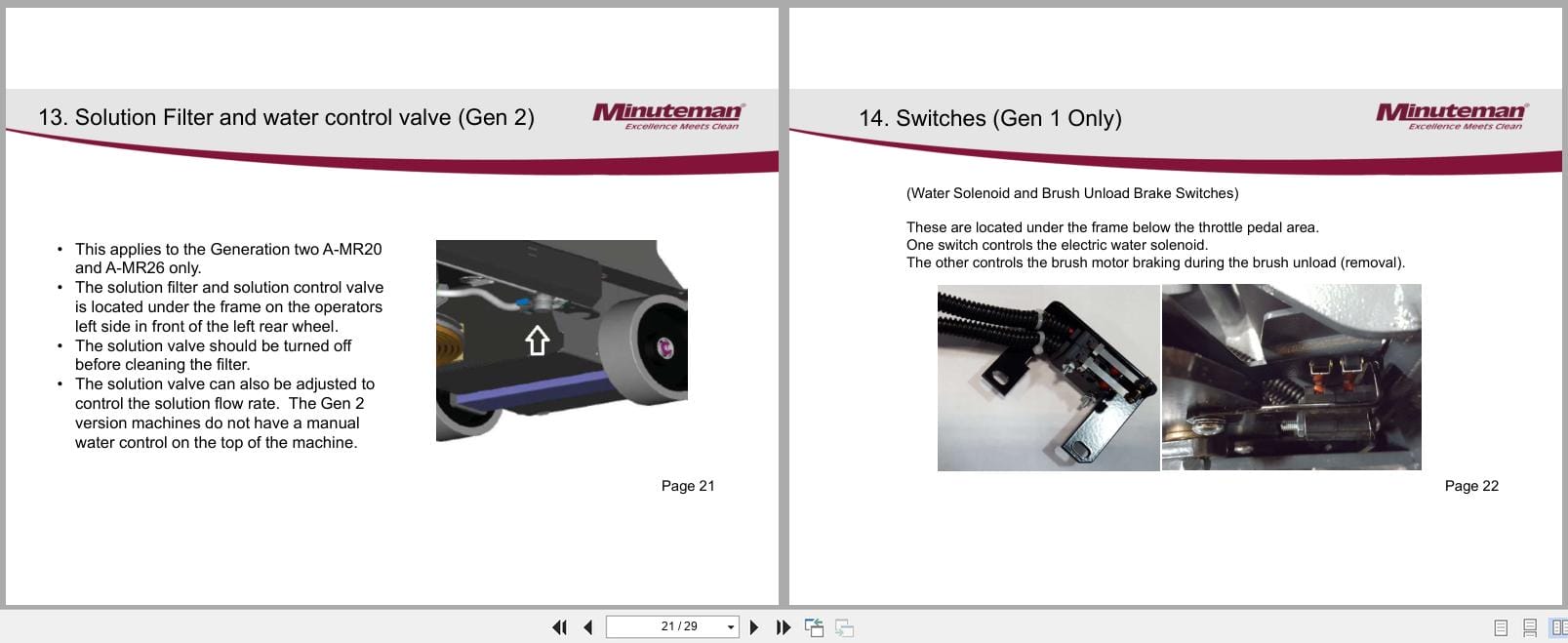 Minuteman Rider Sweeper Max Ride MR20 MR26 Service Manual Wiring Diagram 2019 (3)