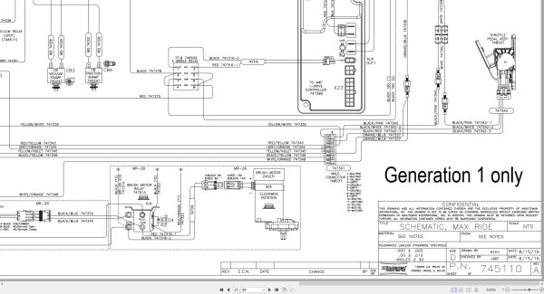Minuteman Rider Sweeper Max Ride Mr20 Mr26 Service Manual Wiring Diagram 2019 (4)