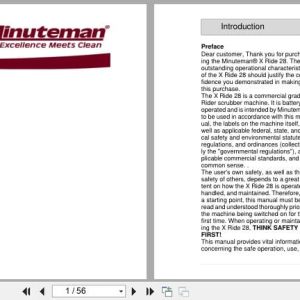 Minuteman Riding Extractor X Ride 28 CFS User Manual 988732UM 2016 (1)