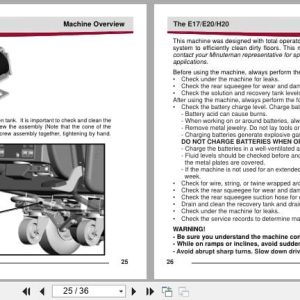 Minuteman Scrubber Disc Brush Drive E17BD E20BD H20BD User Manual 988720UM 2012 Minuteman Scrubber Disc Brush Drive E17Bd E20Bd H20Bd User Manual 988720Um 2012 (3)