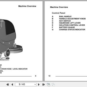Minuteman Scrubber Disc Brush Drive E20Bdqp Fc E20Bdqpg Fc User Manual 988720Umfc 2009 (2)