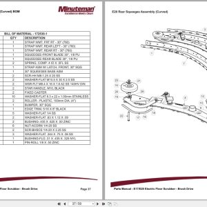 Minuteman Scrubber Disc Brush E17 E20 Parts Manual And Electrical Schematic Minuteman Scrubber Disc Brush E17 E20 Parts Manual And Electrical Schematic (3)