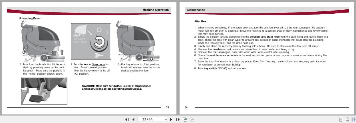 Minuteman Scrubber Disc Traction Drive E20S Sport User Manual 988721UMS 2016 (3)