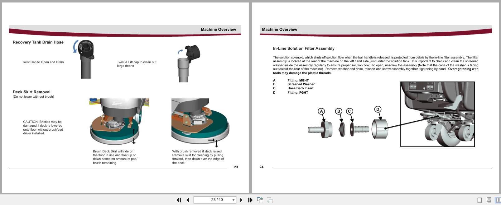 Minuteman Scrubber E17TD E20DTD H20DTD Traction Drive User Manual 988721UM 2016 (3)
