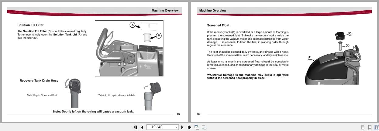 Minuteman Scrubber E26ECOS H26ECOS Sport User Manual 988737UMS 2013 (3)