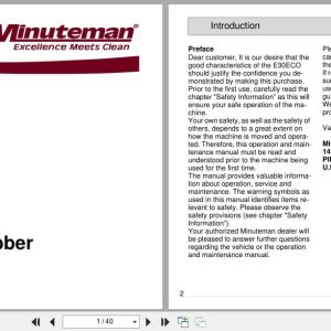 Minuteman Scrubber E30ECO User Manual 988746UM 2012 (1)