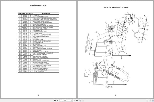 Minuteman Scrubber Es320 P320Qp P320Ce P320Qpiw Operation Service Parts 988031 2006 (3)
