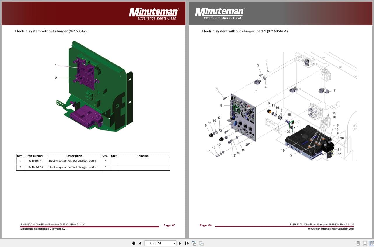 Minuteman Scrubber SM2832C SM3032D SM3332C SM3532D Parts Catalog (3)