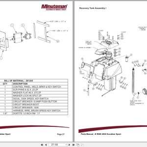 Minuteman Scrubber Sport E-Ride 28 32 ER28DS To ER32DSPLUS Parts Manual 988739S 2016 Minuteman Scrubber Sport E Ride 28 32 Er28Ds To Er32Dsplus Parts Manual 988739S 2016 (2)