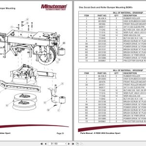 Minuteman Scrubber Sport E-Ride 28 32 ER28DS To ER32DSPLUS Parts Manual 988739S 2016 Minuteman Scrubber Sport E Ride 28 32 Er28Ds To Er32Dsplus Parts Manual 988739S 2016 (3)