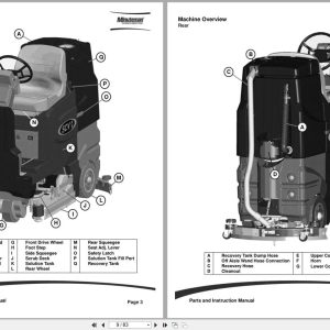 Minuteman Scrubber Sport Scv2426 Series Operation Parts Manual Trouble Codes (2)