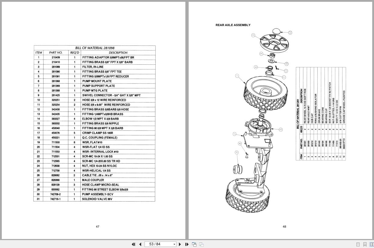 Minuteman Scrubber Sport SCV280000 Series Operation Parts Manual Trouble Codes (3)