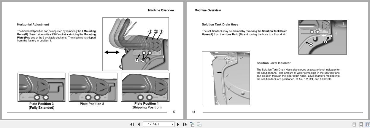 Minuteman Scrubber Traction Drive Disc Deck Bulldog WD26 User Manual 988737UMFC 2010 (3)