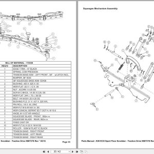 Minuteman Scrubber Traction Drive Disc E26Ecos Sport Parts Manual And Electrical Schematic 988737S 2016 (3)
