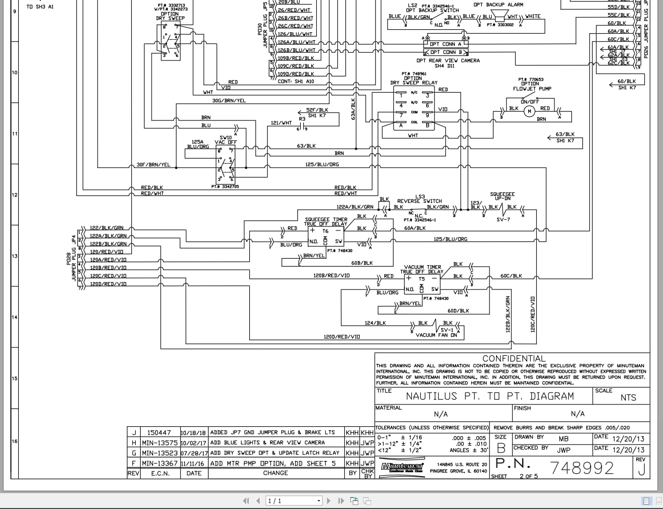 Minuteman Sweeper Nautilus Point To Point Electrical Schematic 748992 2018 (2)