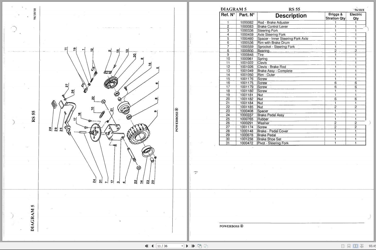 Minuteman Sweeper Prowler RS55 Parts Manual (2)