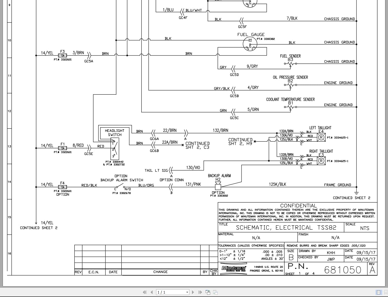 Minuteman Sweeper TSS82 Electrical Schematic 681050 2017 (1)