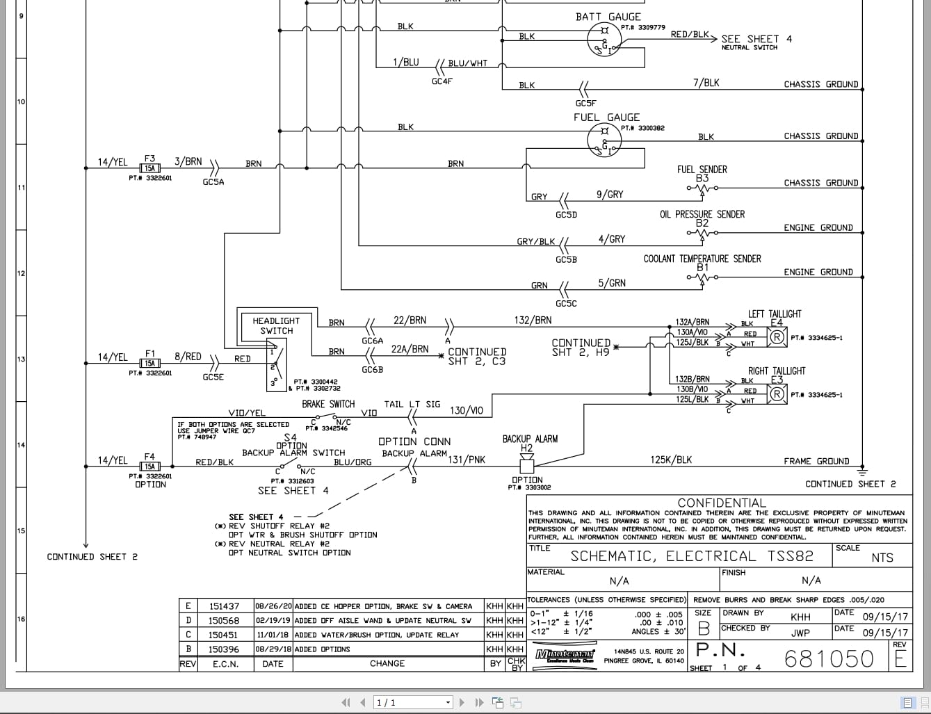 Minuteman Sweeper TSS82 Electrical Schematic 681050 2020 (1)