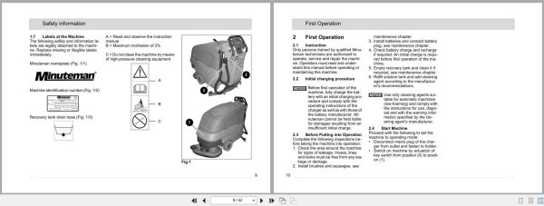 Minuteman Walk-Behind Scrubber E33 Parts User Manual Minuteman Walk Behind Scrubber E33 Parts User Manual (2)