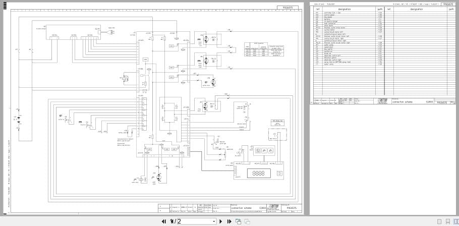 Minuteman Walk Behind Scrubber E33XL Parts Manual And Electrical Wiring Diagram (1)