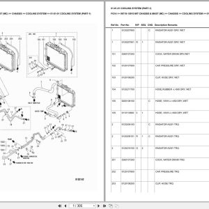 Mitsubishi Forklift FG14 Parts Manual (1)