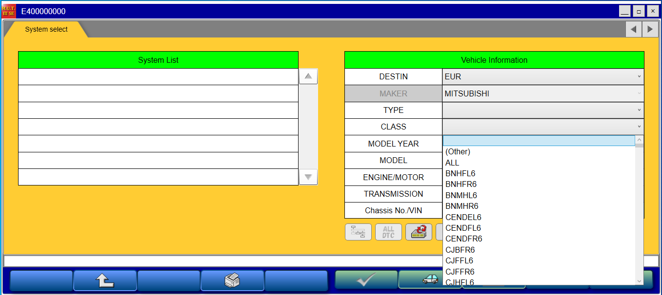 Mitsubishi MUT III SE 12.2024 Diagnostic Software 3