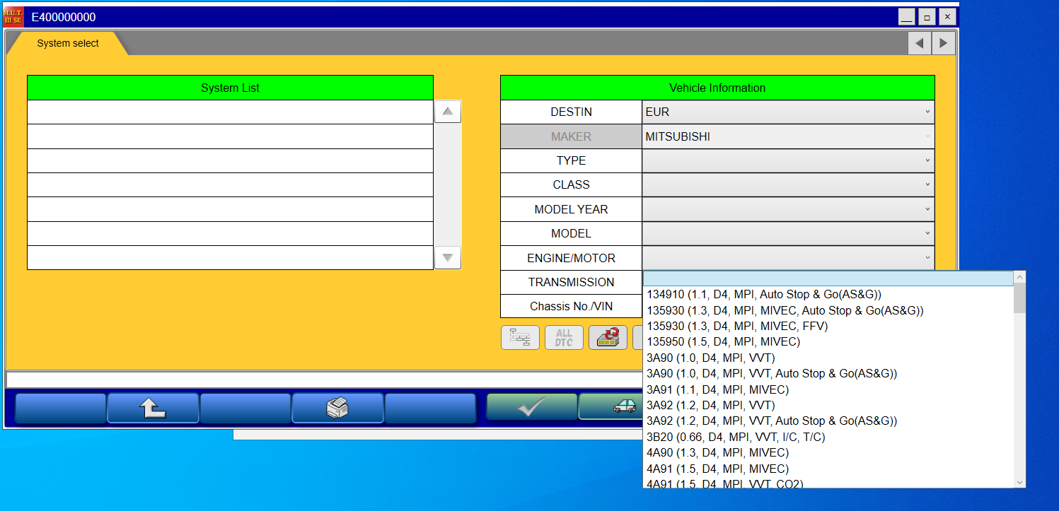 Mitsubishi MUT III SE 12.2024 Diagnostic Software 5