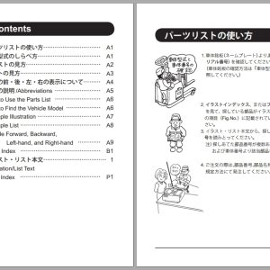 Nichiyu Forklift FB20P FB25P FB28PL FB30P FB30P 75 Parts Manual EN JP (1)