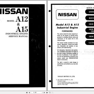 Nissan Engine A12 A15 Service Manual (1)